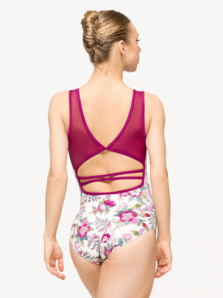 Louise Aspire White Girls Leotard