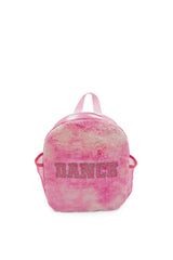 B287 Faux Fur Dance Backpack