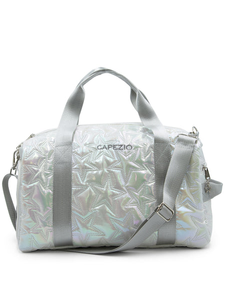 B323 Metallic Star Travel Duffle