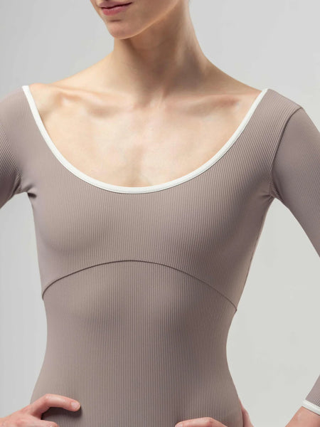 Alma Leotard Soft Brown