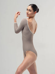 Alma Leotard Soft Brown