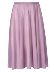 Long Mesh Skirt - Lilac