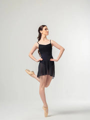 Short Mesh Skirt - Black
