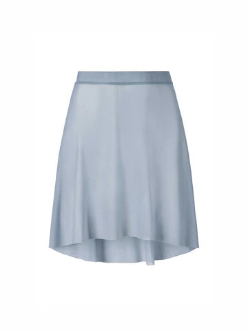 Short Mesh Skirt - Gray Blue