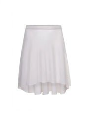 Short Mesh Skirt - Light Nude