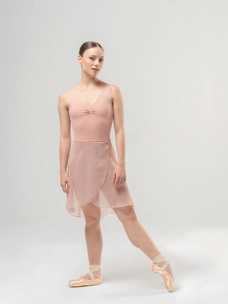 Coral Wrap Skirt