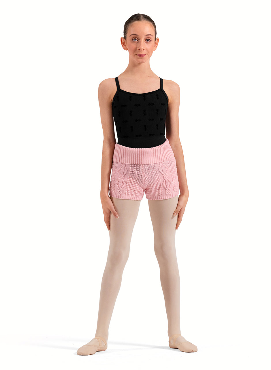 CR90018 Maya Cable Knit Shorts