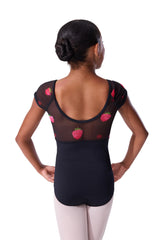 F12634C Strawberry Leotard