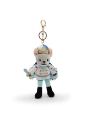 A3061 Mouse King Plush Charm Keychain