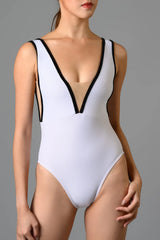 Cara Leotard Ivory