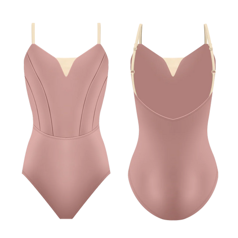Chloe Blush Girls Leotard
