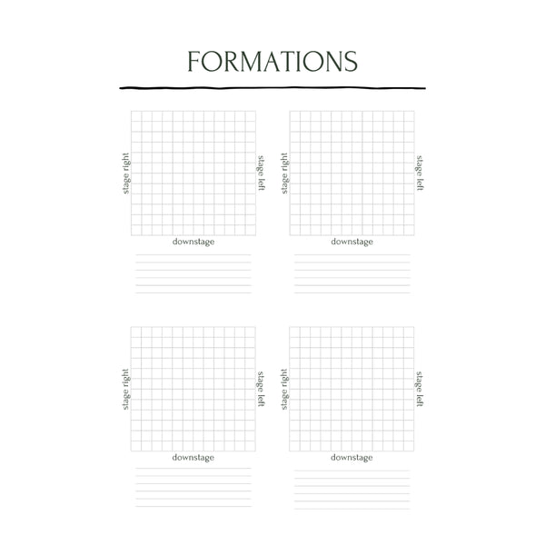Choreo Workbook