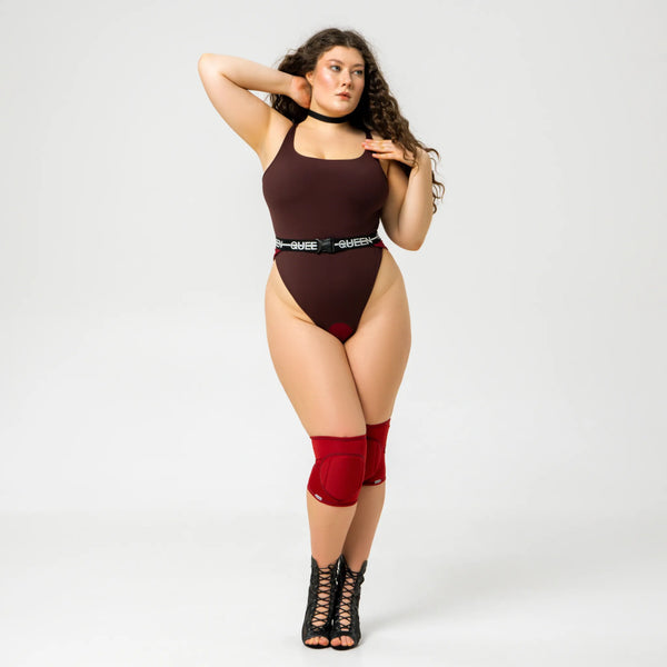 Classic Sleek Cherry Dance knee pads