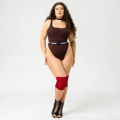 Classic Sleek Cherry Dance knee pads