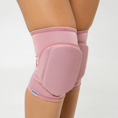 Classic Sleek Dusty Rose Dance knee pads