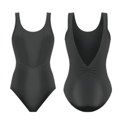 Collette Jet Leotard