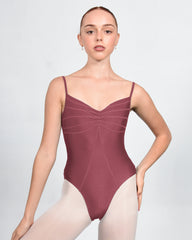 Ariel Gloss Rose Gold Super High Cut Leotard Girls Leotard