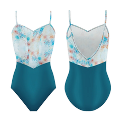 Demi Jardin Lumi Teal Girls Leotard