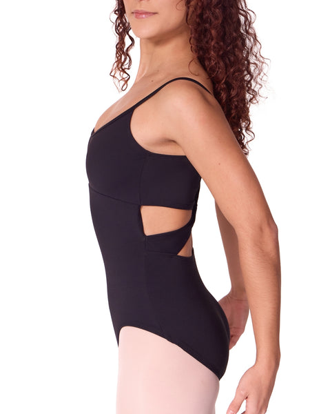 EL101W Camisole Leotard with Twist Back