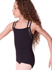 EL103T Lace Camisole Leotard