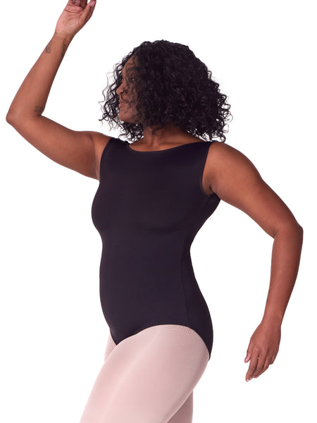 EL105W Boatneck Leotard