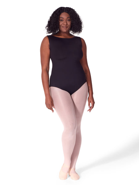 EL105W Boatneck Leotard