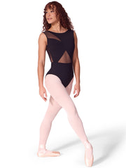 EL106W Asymmetrical Boat Neck Leotard