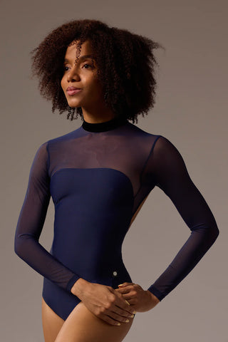 Estelle Nouvelle Prussian Blue Leotard
