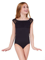 F12434C Coming Up Roses Rosa Leotard