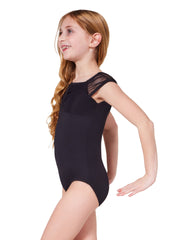 F12434C Coming Up Roses Rosa Leotard