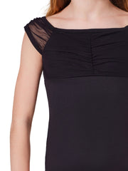 F12434C Coming Up Roses Rosa Leotard