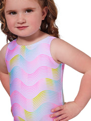 F12442C Sunset Wave Sunrise Leotard