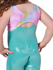 F12443C Sunset Wave Tidal Biketard