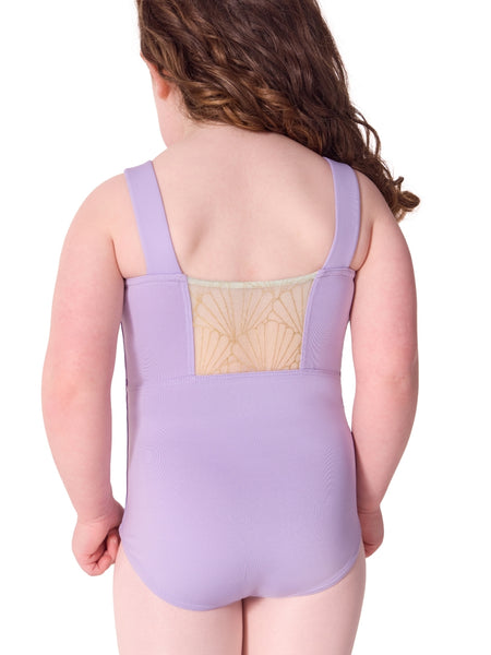F12580C Seashell Tank Leotard
