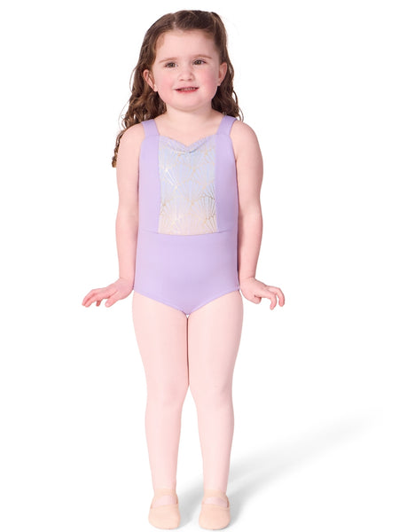 F12580C Seashell Tank Leotard