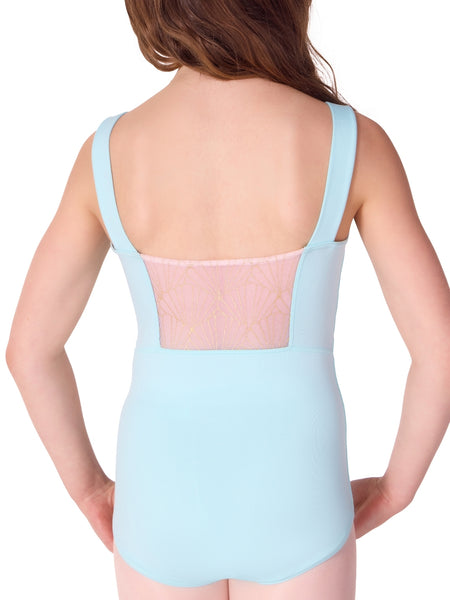 F12580C Seashell Tank Leotard