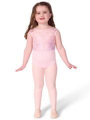 F12581C Pearl Cap Sleeve Leotard
