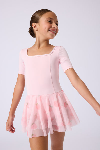 F12631C Berry Cute Dress