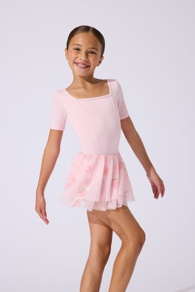 F12631C Berry Cute Dress