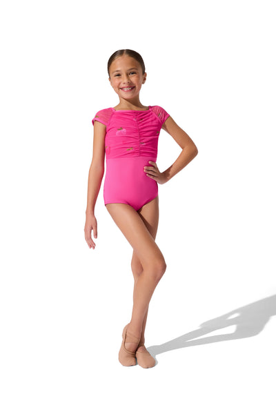 F12634C Strawberry Leotard