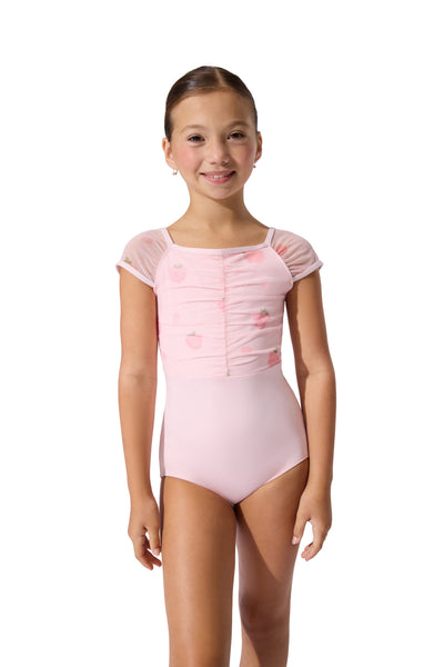 F12634C Strawberry Leotard