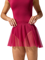 F12714W Damask Skirt
