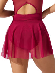 F12714W Damask Skirt