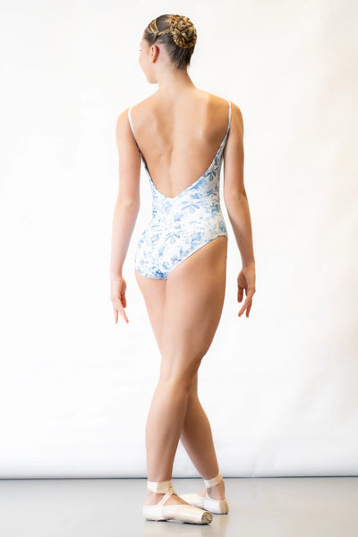 Jardin Flora Bleu Girls Leotard