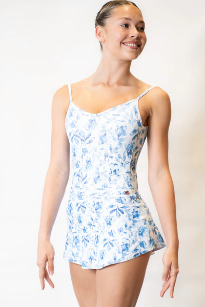 Jardin Flora Bleu Girls Leotard