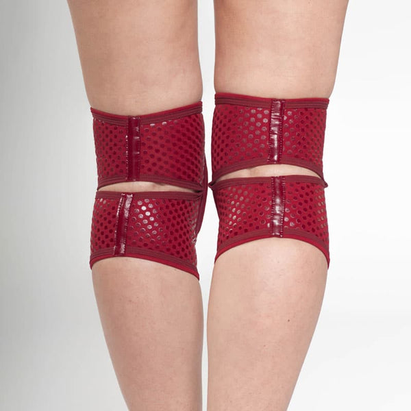 Cherry Grippy knee pads