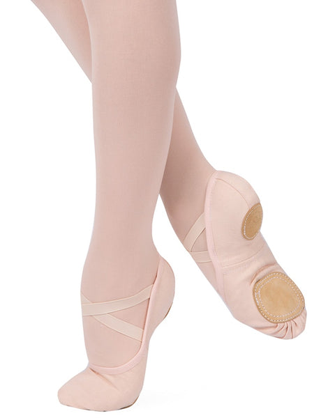 03020C Dream Stretch Split Sole Canvas Ballet Slipper