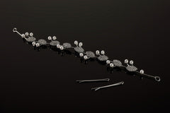 HB0402 Bun Wrap with Rhinestones and Pearls