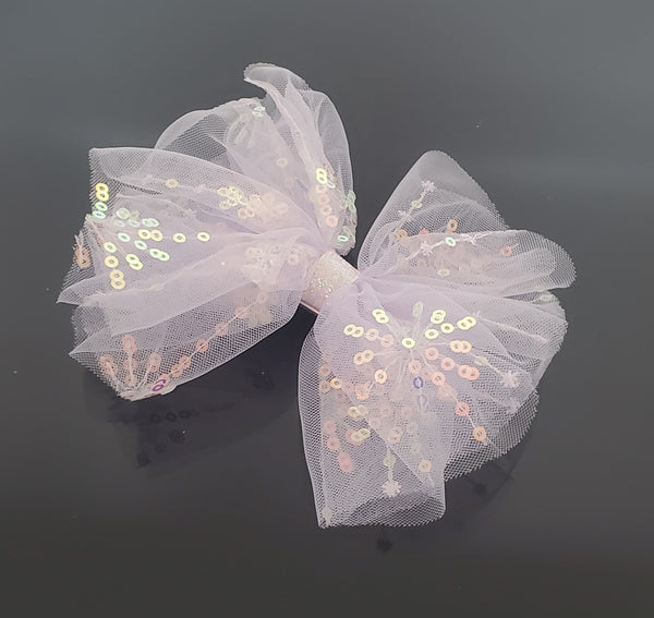 HC0005 Hair Bow with Sequins