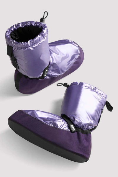 IM009BM Metallic Warm-Up Dance Booties